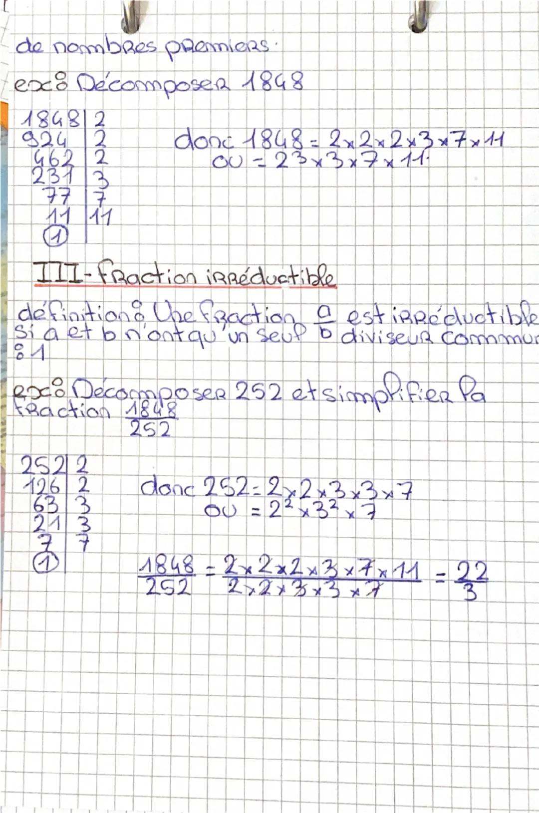 I-Diviseurs
MATHS
Arithmétique
déf:a, b deux nombres entiers aveeb≠0
best un diviseur de a s'il existe un entier
k tel que a=bxk
On dit auss