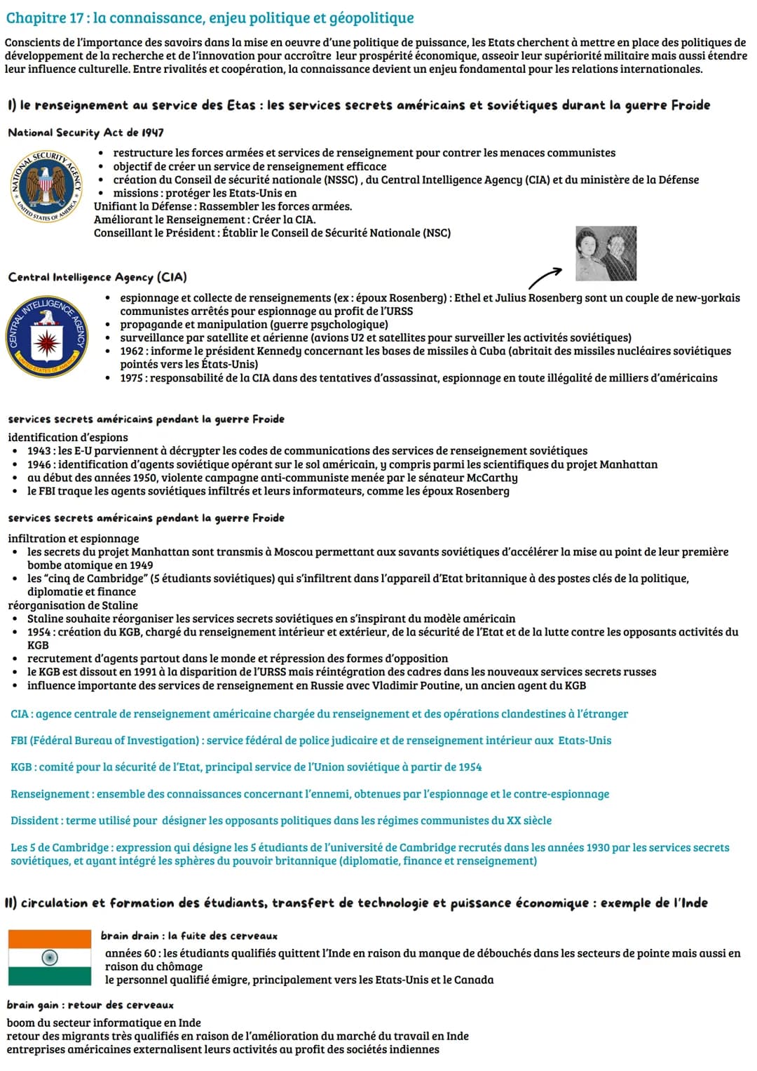.
Thème 6: l'enjeu de la connaissance
Chapitre 16: produire et diffuser des connaissances
La production, la diffusion et le contrôle de la c