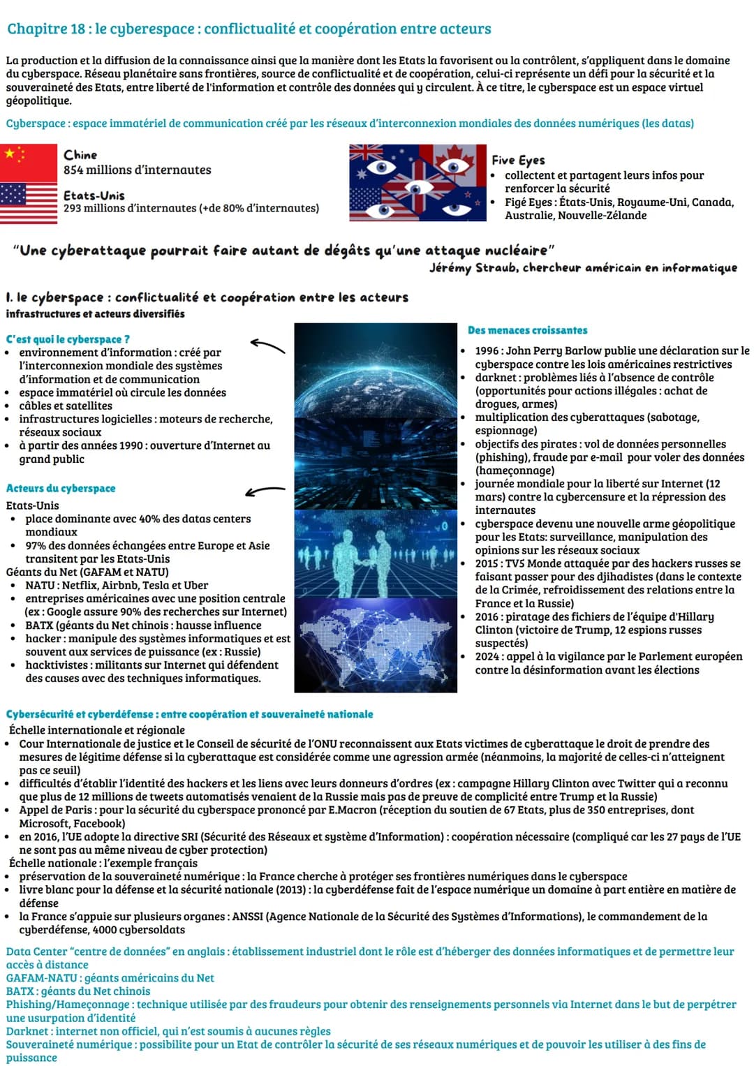 .
Thème 6: l'enjeu de la connaissance
Chapitre 16: produire et diffuser des connaissances
La production, la diffusion et le contrôle de la c