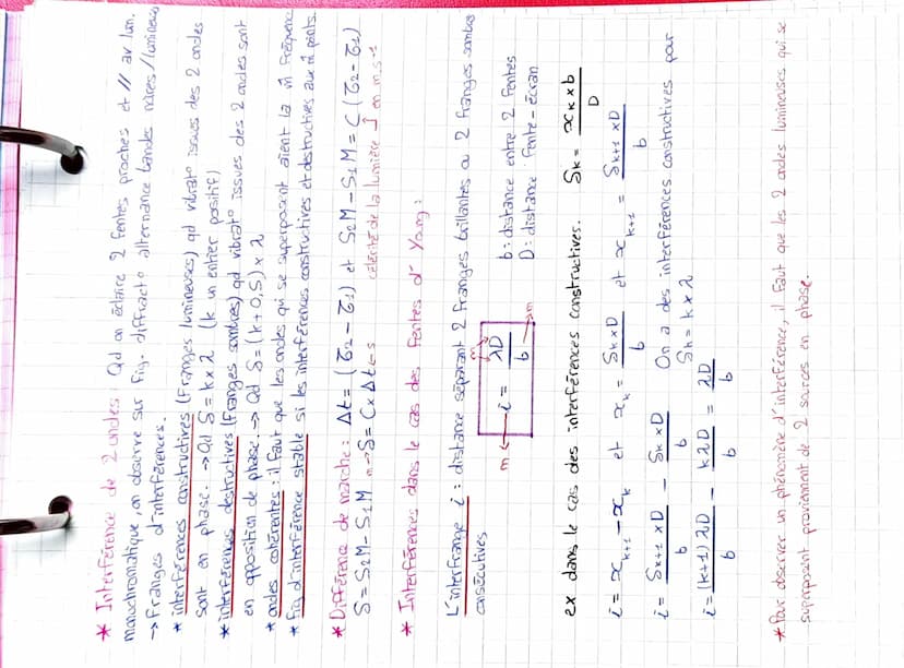 * intensité sorbie:
PHYSIQUE
* niveau d'intensité sombre L:
I: en W.m-2
To: Sevil d'audibilité
To = 1,0 x 10-1² W. m-²
H₂
caratenser les phé