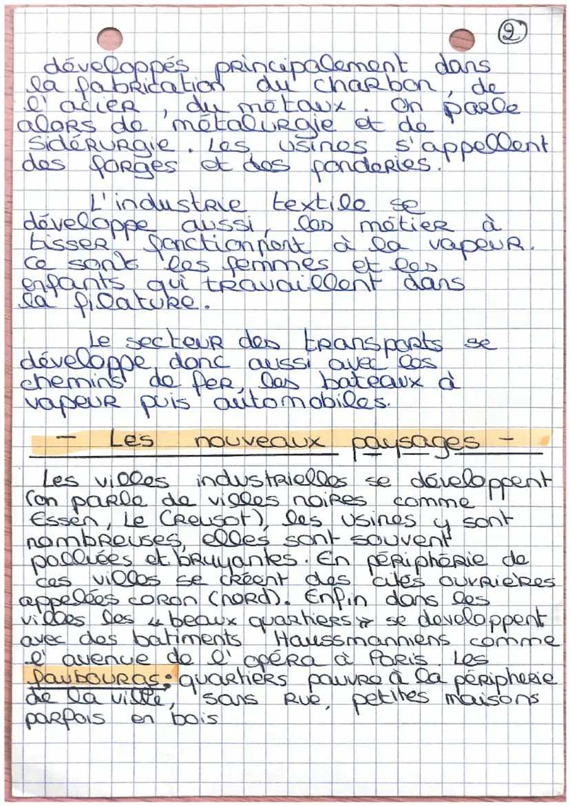 Histoire
ch 4
la Révolution industriella
@
CHEMIN DE FER
Au XIVe siecle, le chemin de fee
Revolutionne les transports et l'Europe
entiere.
T
