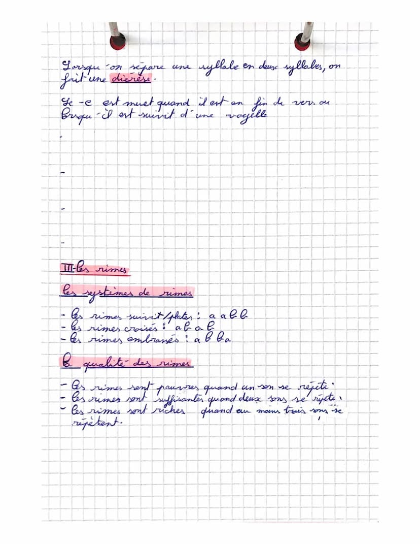 Berie vient du verbe
I les formes de poèmes
- le poème
les
-prose:
-B chansson
- le sonnet :
II-le
La poésie
vers
Un vers
par une
en
į
et la