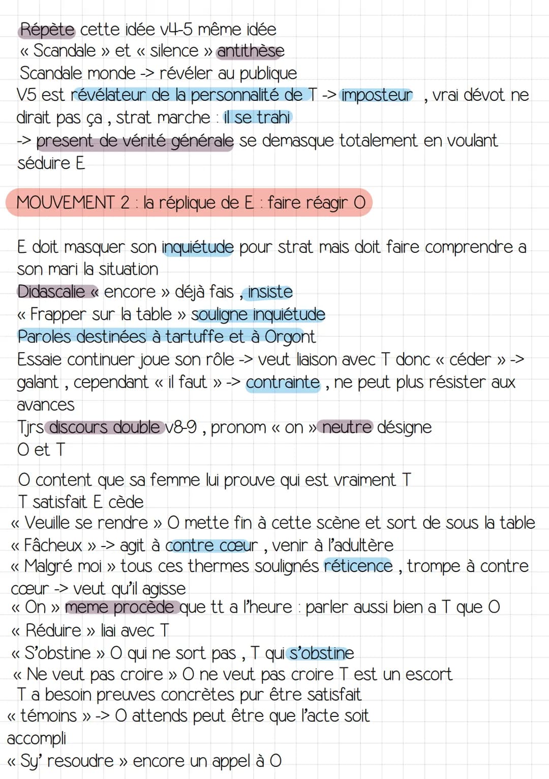 LE TARTUFFE
TEXTE 10
MOLIÈRE
Auteur dramaturge et comédien
Un des grands représentant de la comédie classique du 17e s -> fais
devenir un ge