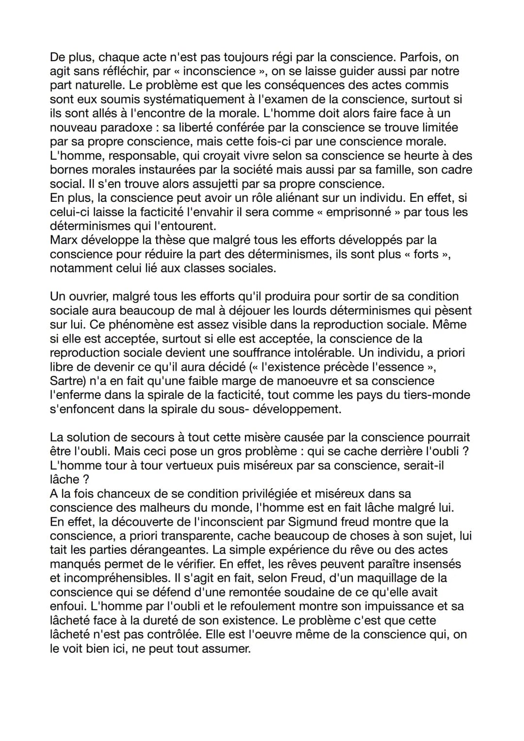 La conscience fait-elle la grandeur ou la misère de l'homme ?
Introduction
Selon l'opinion commune, la conscience est la faculté principale 