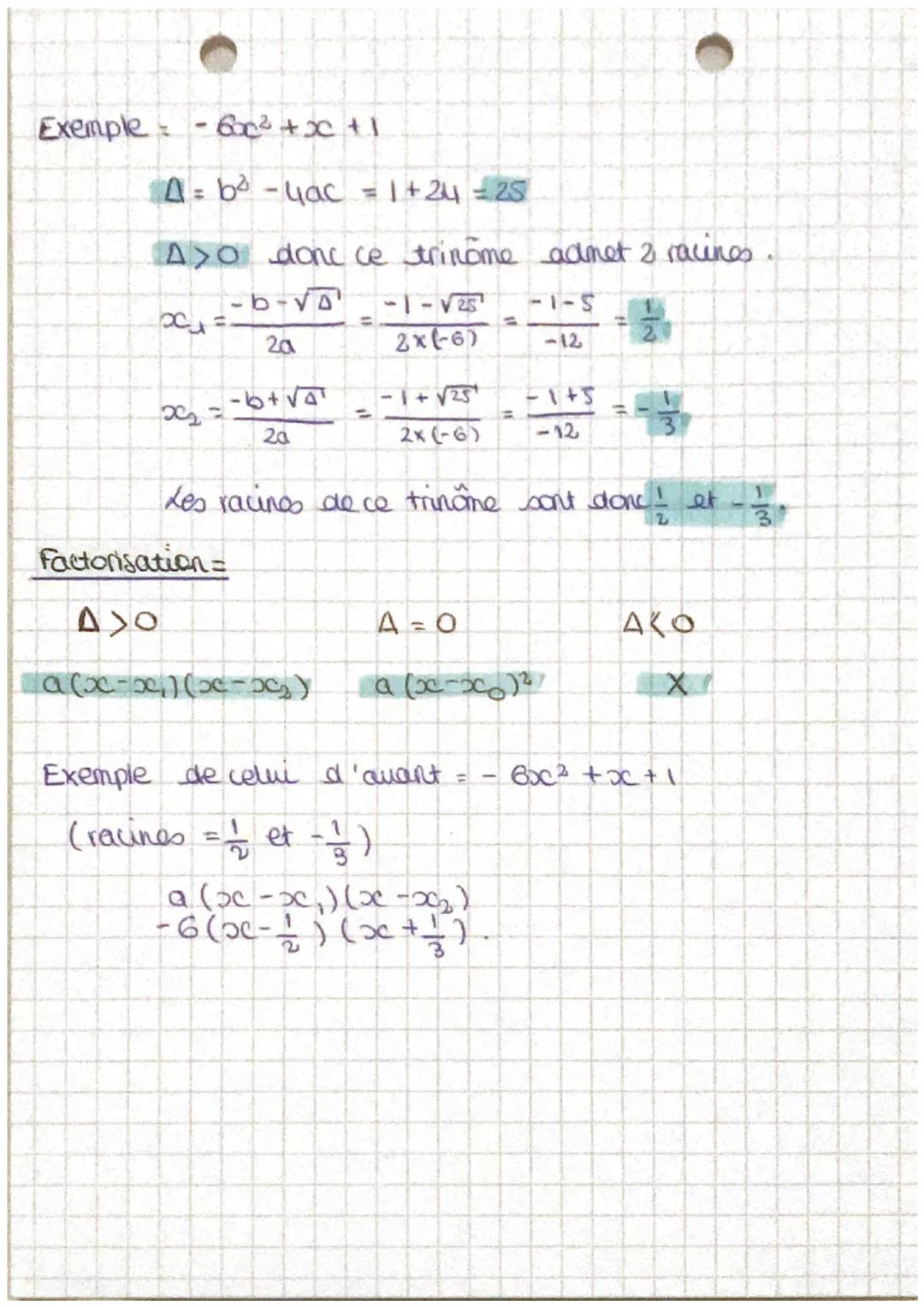 Tous les trinames
axc² + boc +c ( a +0) peut s'écrire
sous la
__ea forme f(x) = a (x − x)² + B aux
of
20
B = f(x)
Cette forme est ea forme c