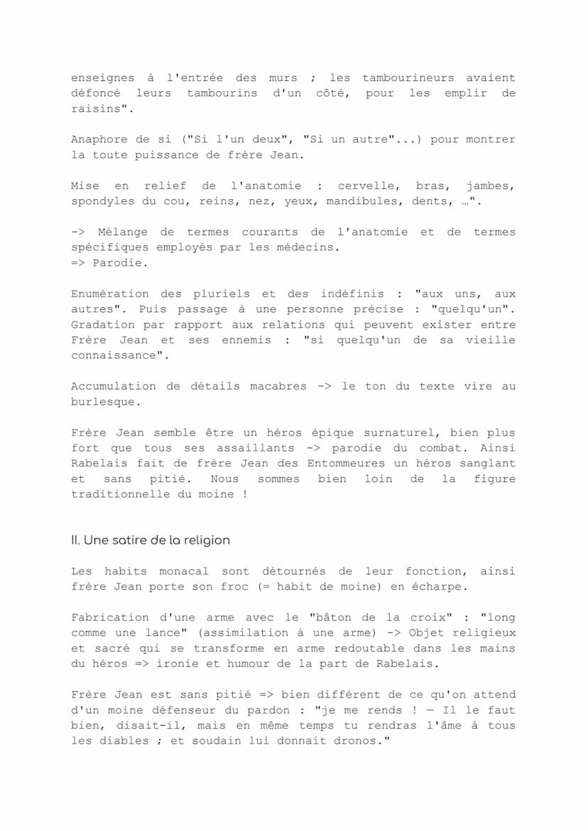 Français
Analyse littéraire : Gargantua, chap.23 (la bonne éducation de Ponocrates)
Introduction
Au début du XVIème siècle en Europe, appara