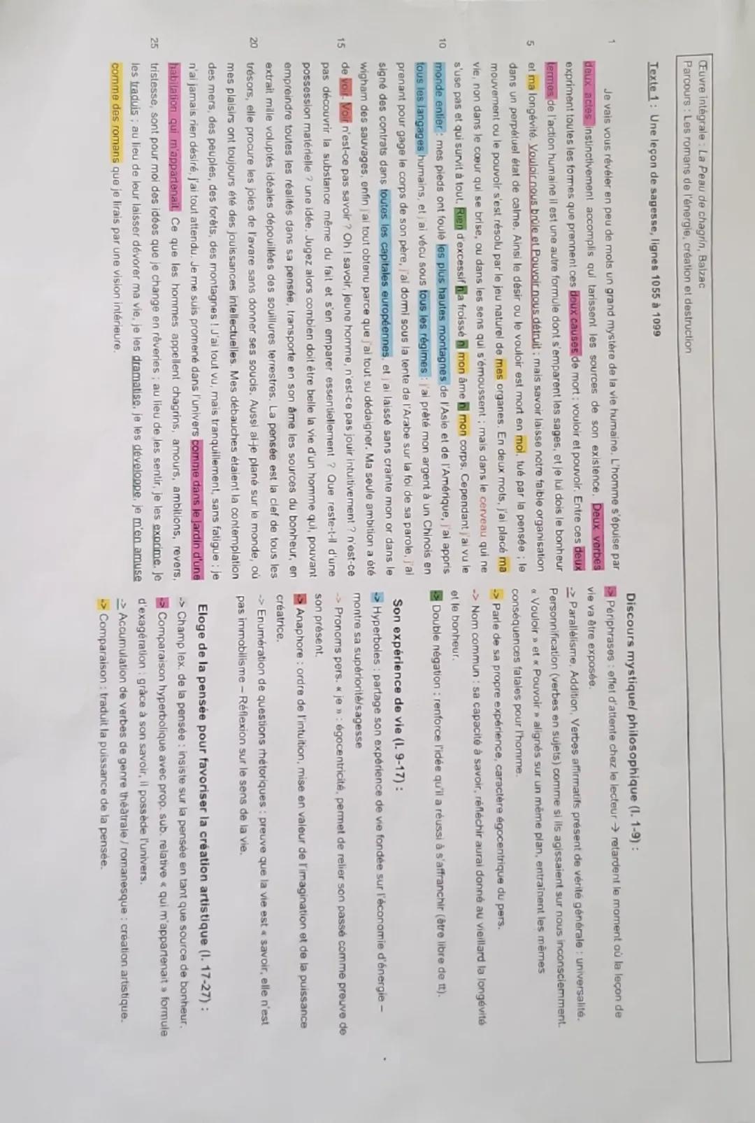 Texte 1: Une Leçon de Sagesse

INTRODUCTION

PRÉSENTATION:

→Œuvre Intégral: Roman La Peau de Chagrin, Honoré de Balzac, 1831.

→Parcours as