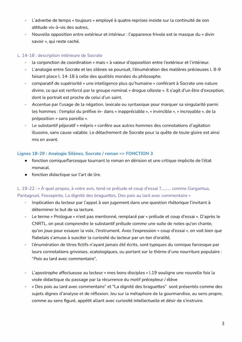 RABELAIS, Gargantua, Prologue
Introduction
L'Humanisme souhaite le progrès de la condition humaine grâce à la diffusion de la
connaissance.
