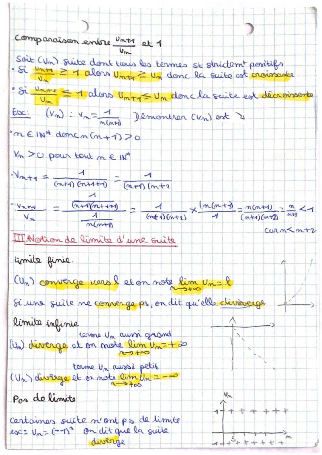 Suite (2)

M A

I. Representation graphique

$U_5$
$U_4$
$U_3$
$U_2$
$U_1$
$U_m=2m-1$
-2-1
1 2 3 4 5

H-S

II. Sens de Variation d'une suite