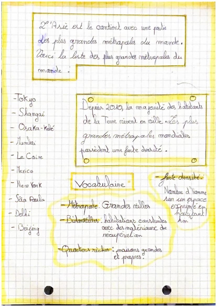 
<p>La géographie nous amène à nous intéresser aux métropoles et à leurs habitants. Nous comparerons Lagos et Londres, deux métropoles d'imp