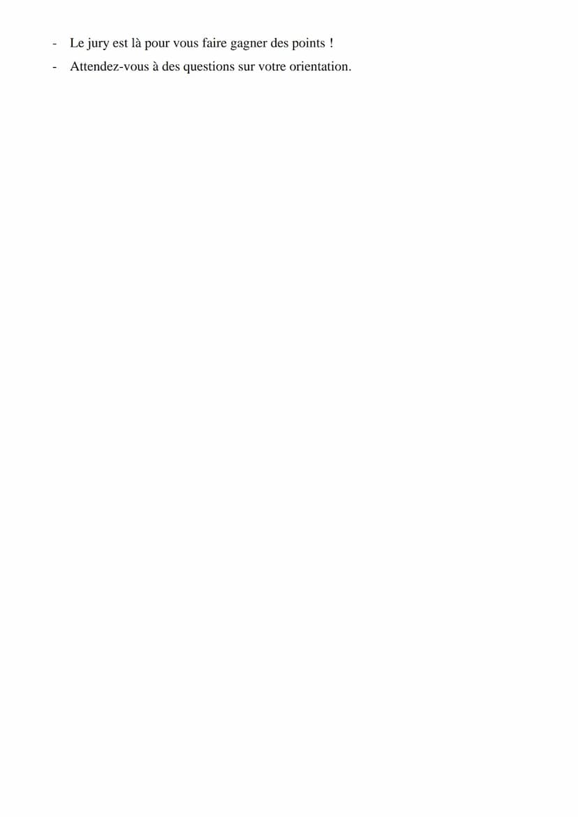 
<h2 id="ilintroduction">I. L'introduction</h2>
<p>Pour commencer, il est important d'accrocher l'attention du jury en expliquant pourquoi v