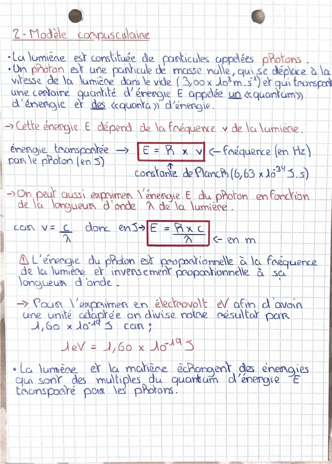 # Physique cumi

lème spé
modèle
ondulatoine et compusculaine
de la lumiège

1-Modèle ondulatoine

Chimie 112

• La lumiène est une onde élé