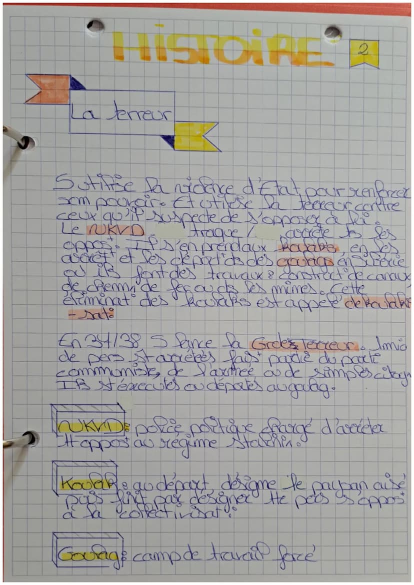 3²
HISTOIRE A
ES REGIMES TOTALITAIRES
became plantaire: dictature qui controle
dipartiunique de sociele au mayen.
Da propa-
-gande et du con