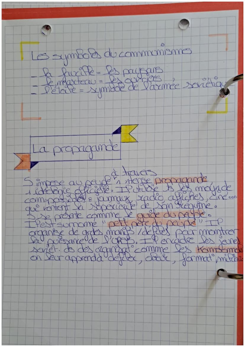 3²
HISTOIRE A
ES REGIMES TOTALITAIRES
became plantaire: dictature qui controle
dipartiunique de sociele au mayen.
Da propa-
-gande et du con