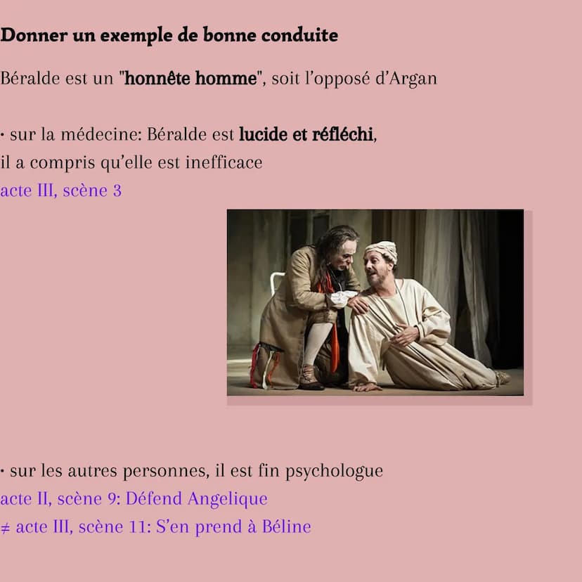 Ce qu'il faut retenir
pour une dissertation sur:
Le Malade Imaginaire
Molière un spectacle divertissant
RIRE
> comiques
INTRIGUE COMPLEXE
ST