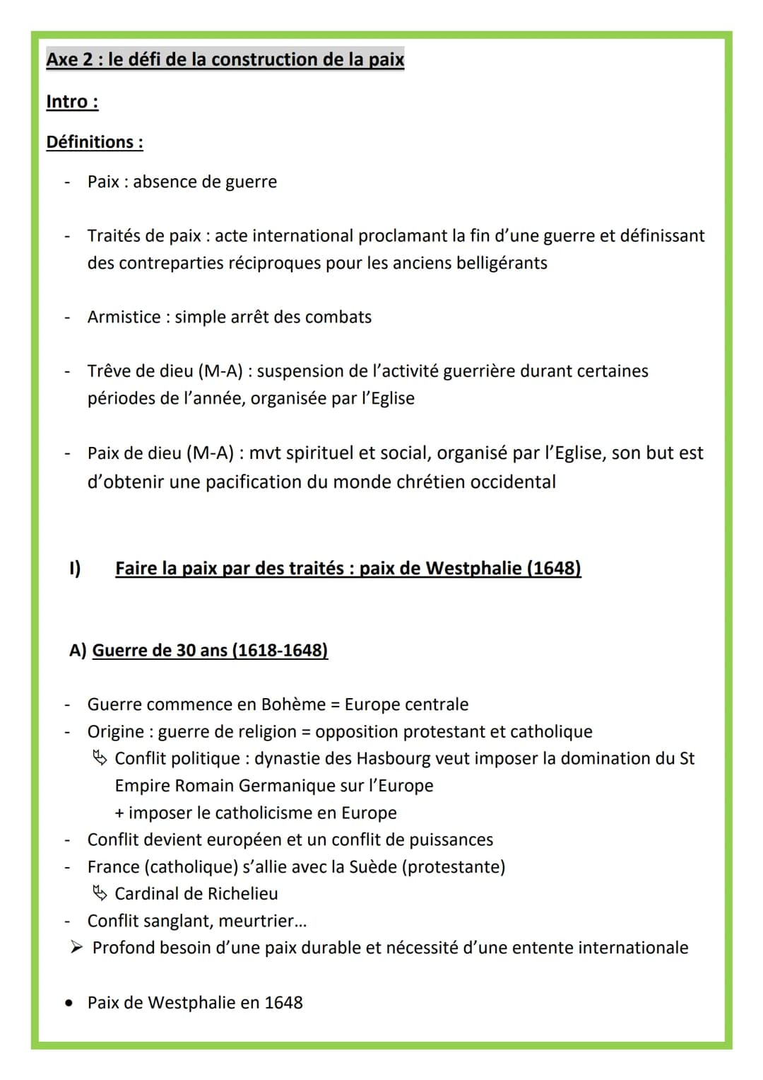 hggsp
Thème 2
Faire la guerre, faire la paix
PAS
CORRES
Paix absence de conflits
OUTREACH
IRAN
définitions :
Conflit: lutte ouverte qui se m