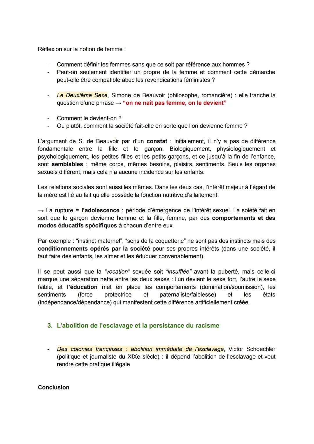 HLP RÉVISIONS
L'ÉMANCIPATION POUR TOUS ?
Apprend-on à être libre ? On peut penser que chacun aspire à l'émancipation, qu'il s'agisse
du jeun