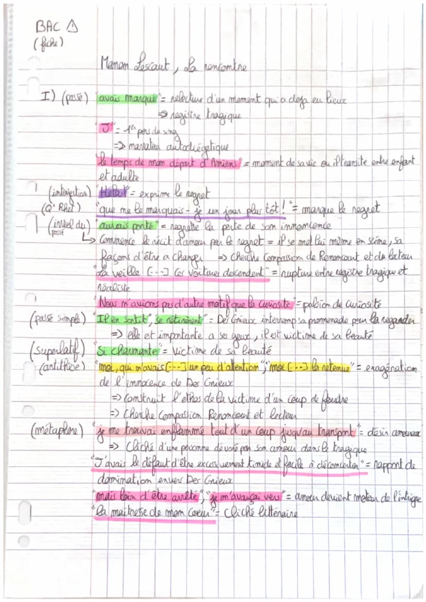 Manon Lescaut, La rencontre
J'avais marqué le temps de mon départ d'Amiens. Hélas que ne le marquais-je un jour plus tôt !
j'aurais porté ch