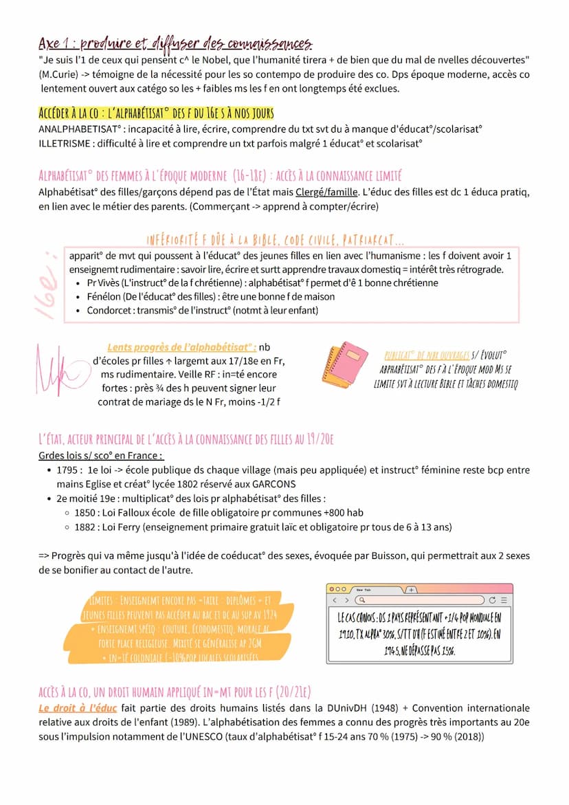 INTRODUCTION
"La connaissance est l'unique ressource qui ait du sens auj. [...] Elle devient 1 moyen d'acquérir des résultats so
et éco" d'a