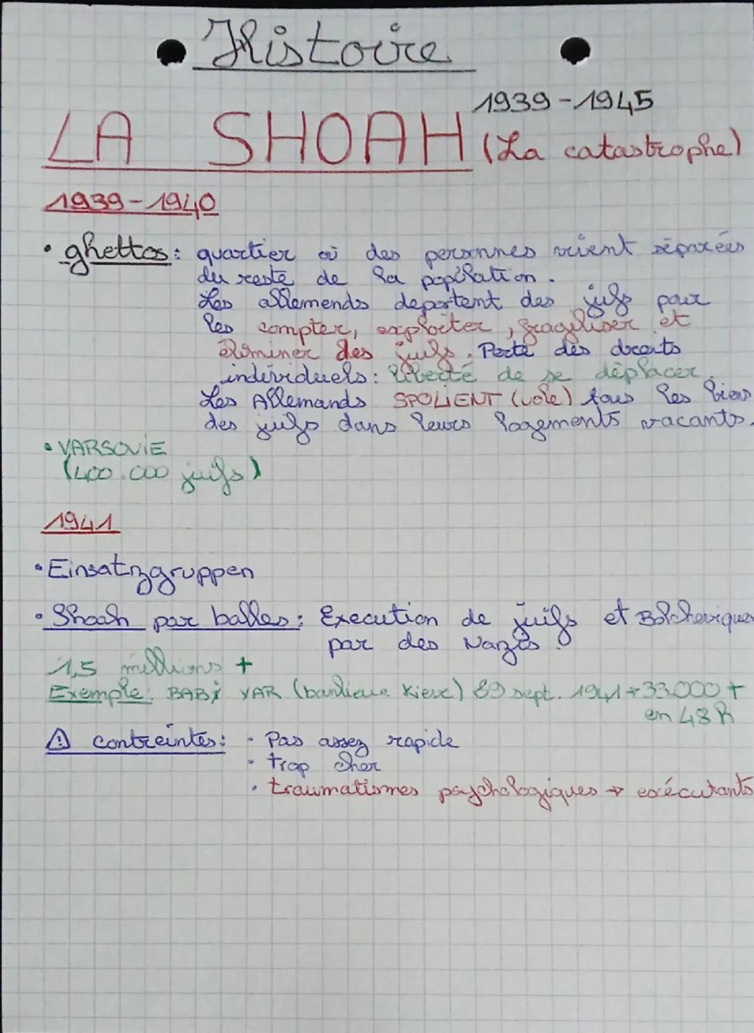 - Histoire

Chapitre nº 3: La Seconde Guerre Mondiale:
(1939-1945)

LES PRINCIPAUX ÉVÈNEMENTS DE LA S.G.M
- Septembre 1939: Invasion Pologne