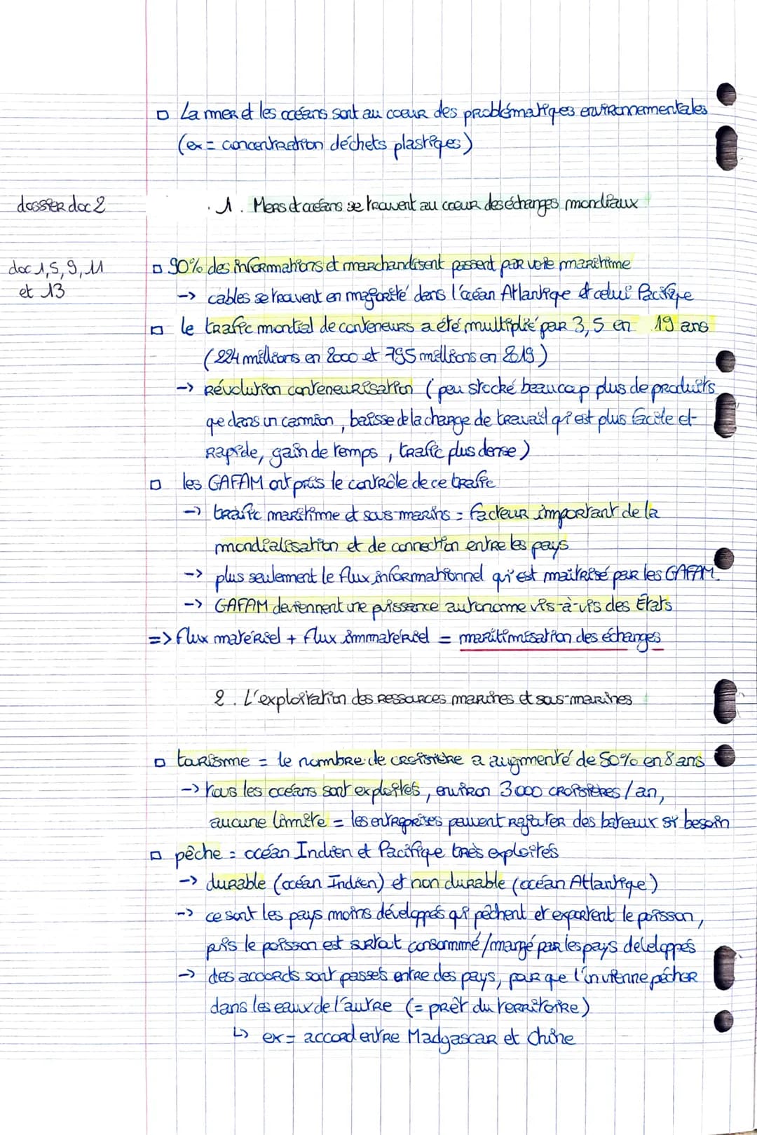 Geographie
Theme 1. MeRs & océans.
-
dossier
doct
Introduction moers et créans, entre peur et fascination
mer/océan : espace isotrope (même 