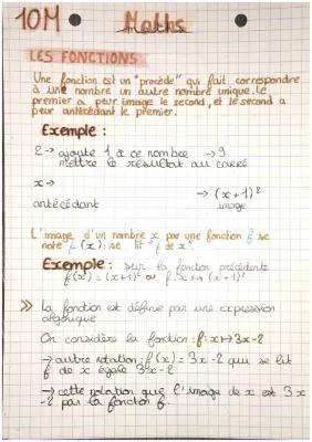 Know  Les fonctions mathématiques  thumbnail