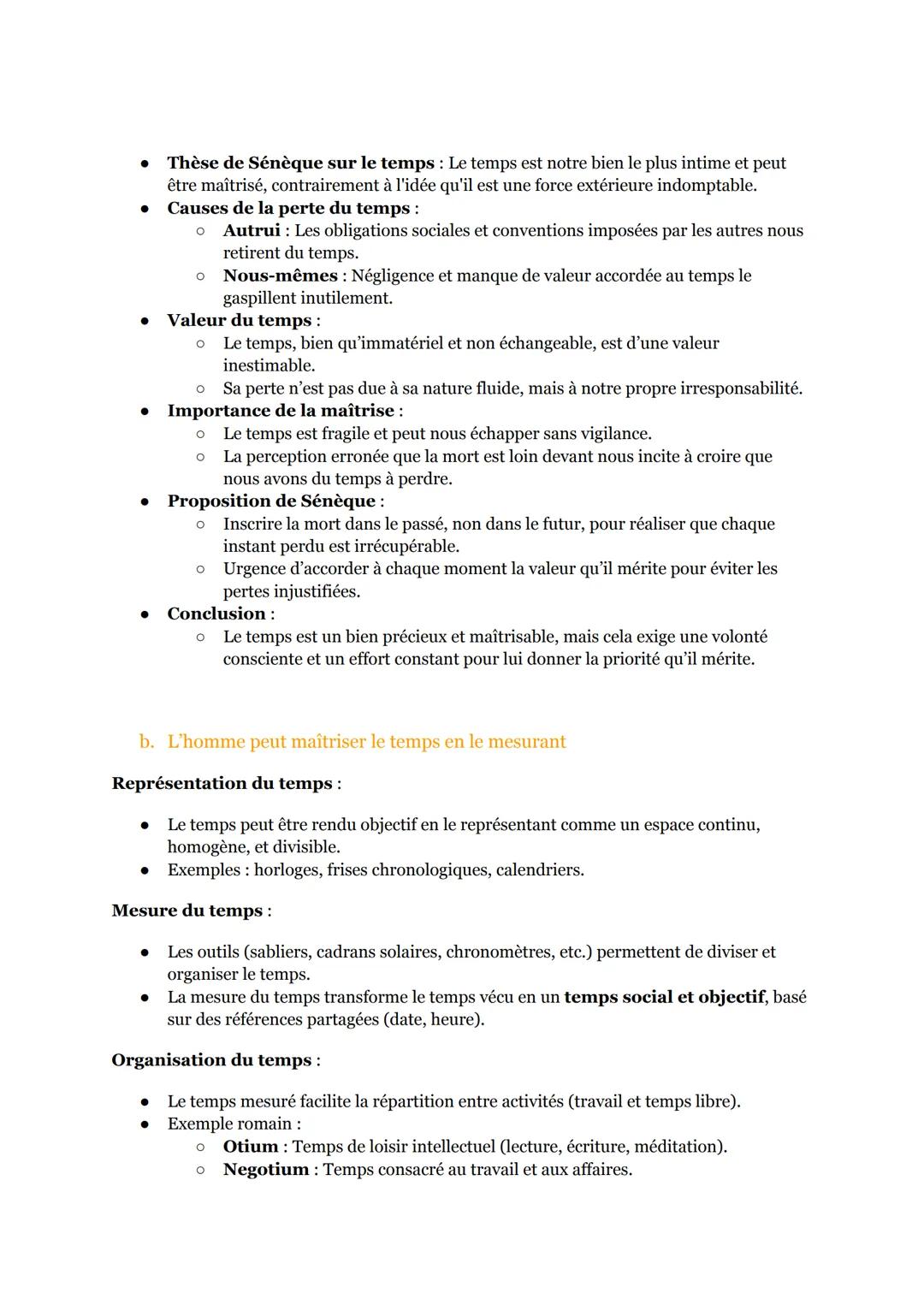 (3/17)
Le temps:
(Séquence 1, Partie 3)
Introduction :
Faut-il se désoler de vivre dans le temps ?
L'expérience quotidienne du temps:
- Impr
