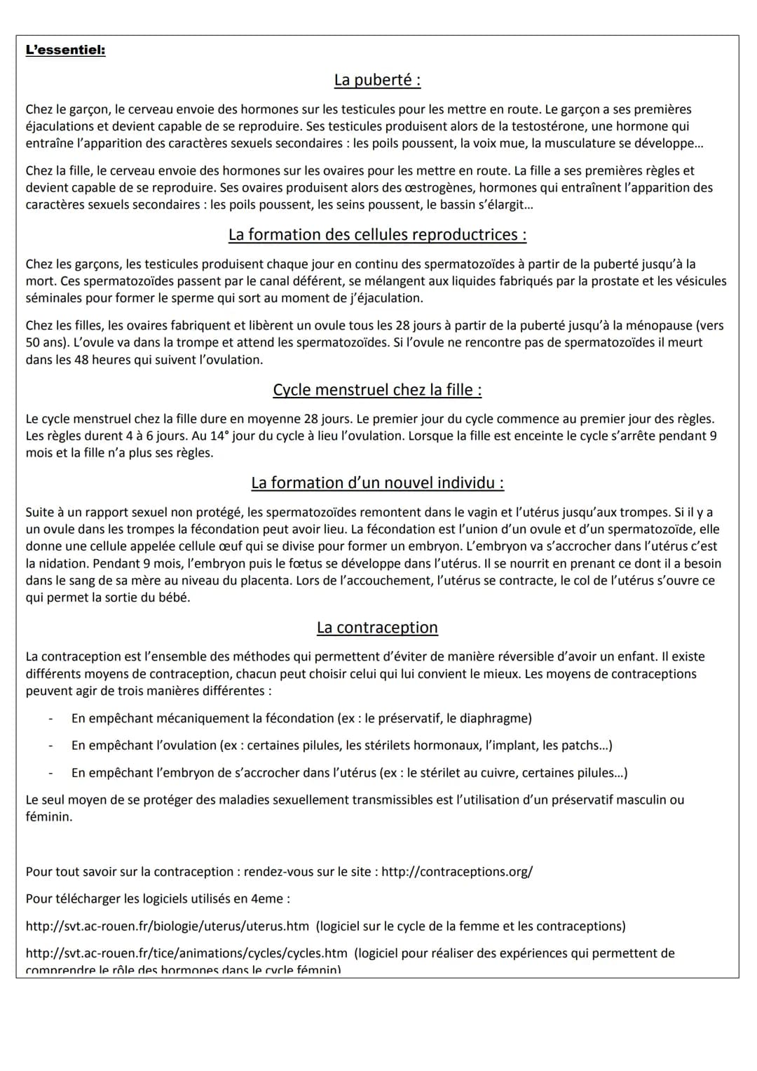 Ce qu'il faut savoir sur la reproduction humaine :
Schéma des appareils reproducteurs de l'homme et de la femme :
Canal déférent
Os du pubis