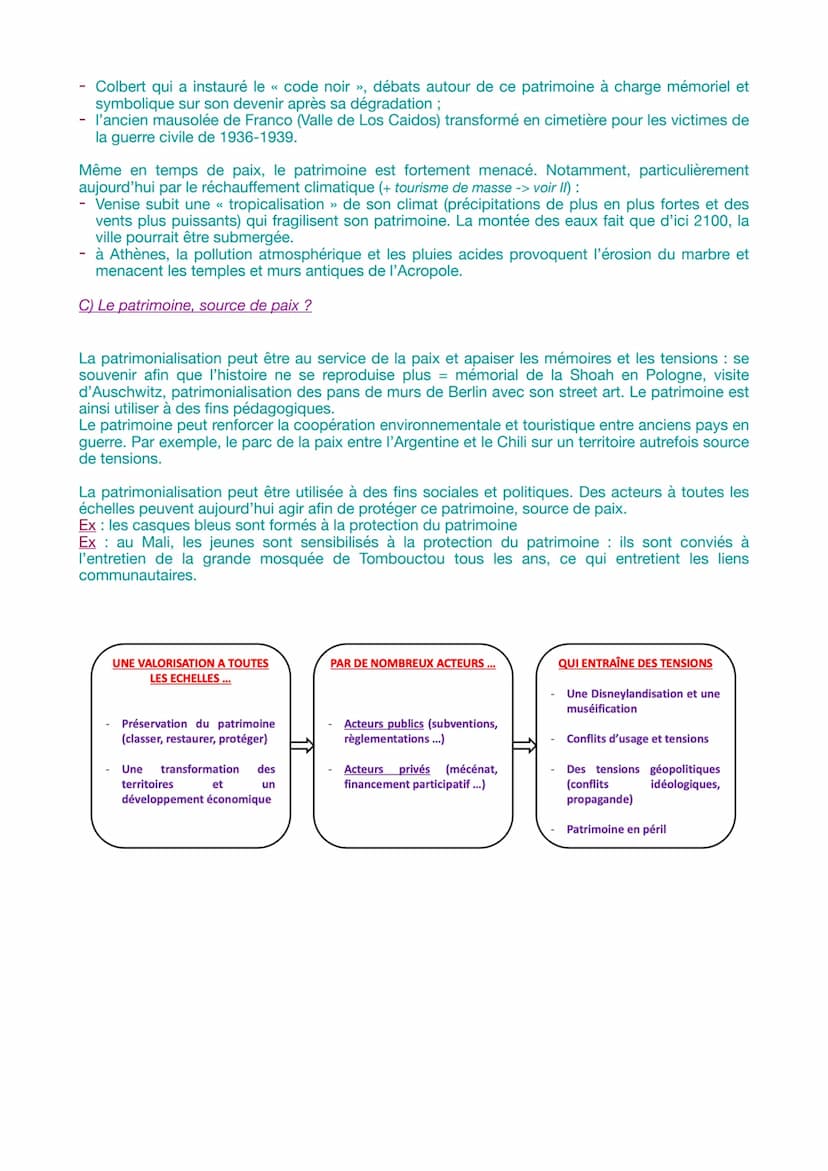 IDENTIFIER, PROTEGER ET VALORISER LE PATRIMOINE :
ENJEUX GÉOPOLITIQUES.
INTRODUCTION
Comment la notion du patrimoine s'est-elle construite e