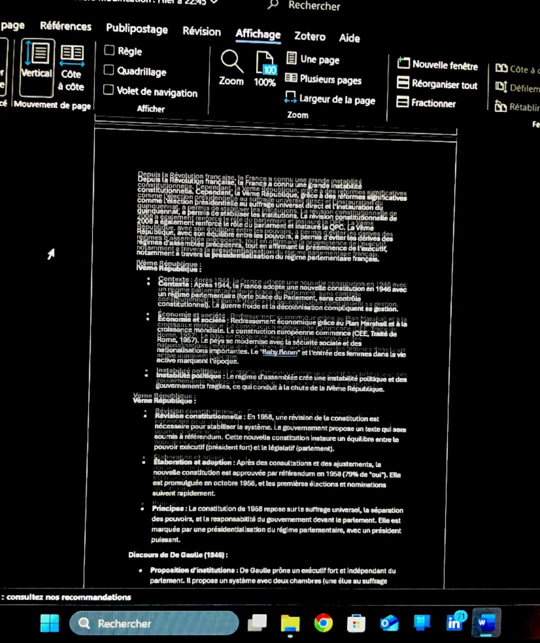né^J droitt Dernière modification: Hier à 22:45
age
Références Publipostage
Vertical Côte
à côte
Mouvement de page
ㅁㅁㅁ
Règle
Rechercher
Révi