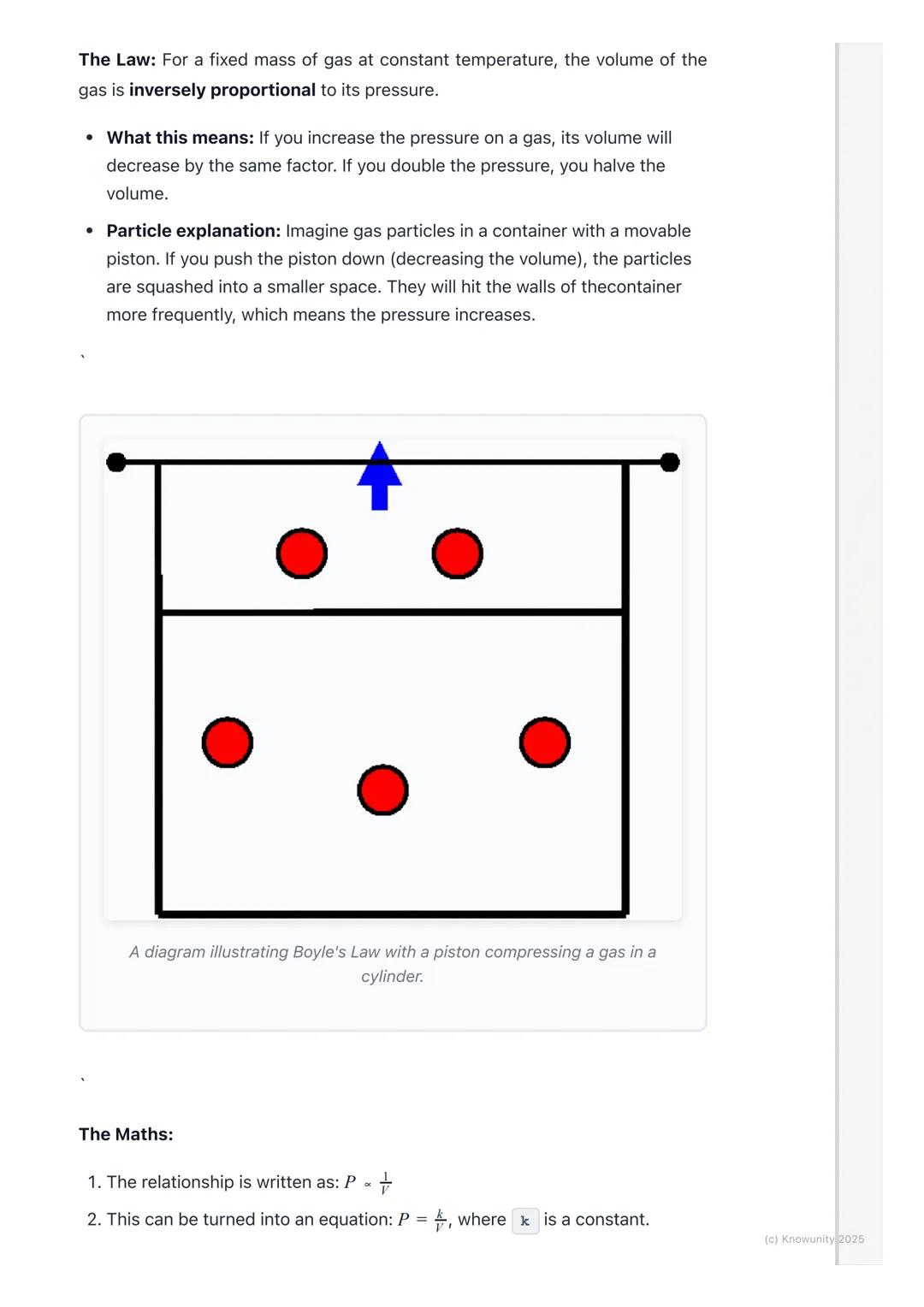 # Gas Laws (Boyle's Law,
Charles's Law)

Introduction to the gas laws

The gas laws are a set of rules that describe how gases behave when t