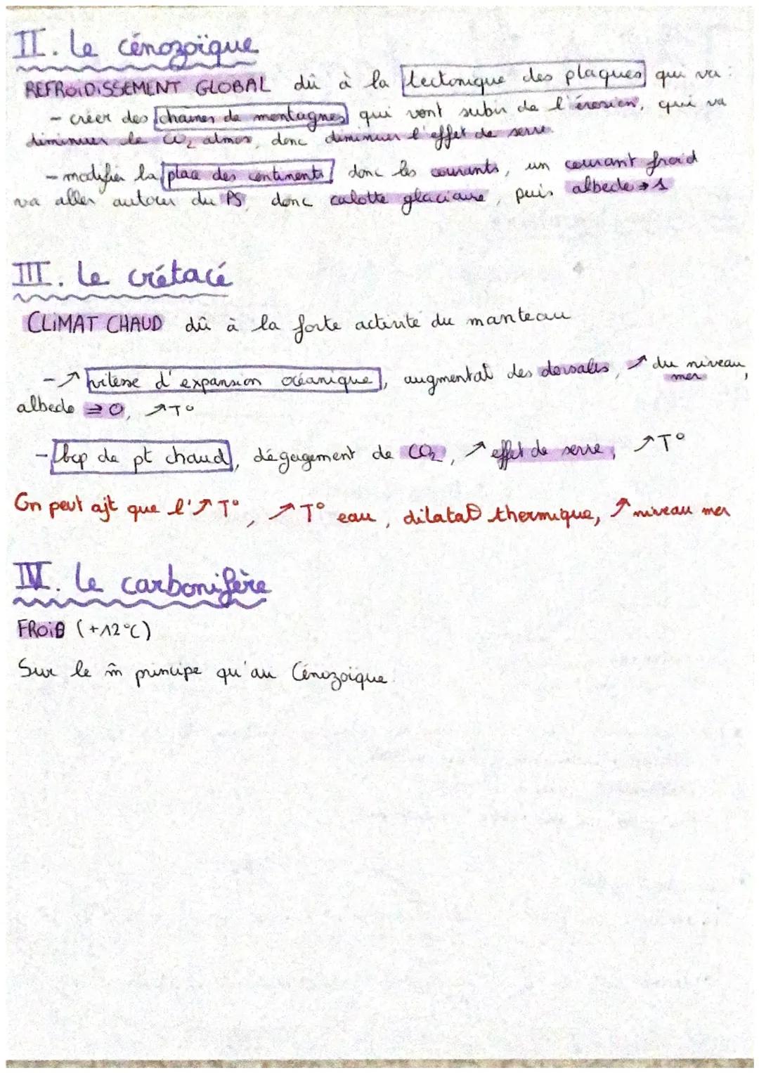 # THCA: Comprendre les
variations du climat
passé

I. Le quaternaire
*   bep d'indices glaciation (baure planith dis T°)

    ↓
    puntine
