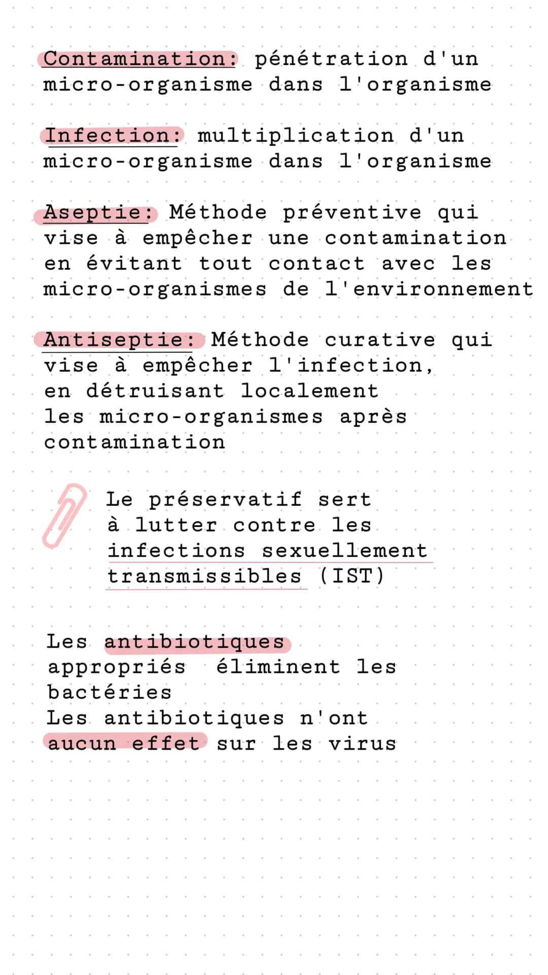 Le risque microbien
H
SVT
●
●
membrane
Dessin d'observation d'une paramécie
au microscope (×400)
virus -> plus petit que
la bactérie
noyau
v