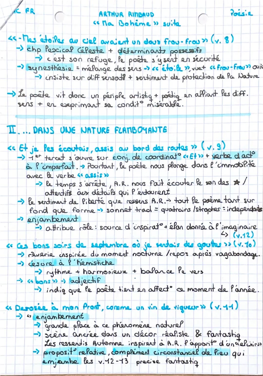 # DA% FR

# ARTHUR RIMBAUD
<< Ma Bohème >>

# INTRODUCTION
XIX è S. = modernité. Alors que les villes se développent, moyens
de transport/lo