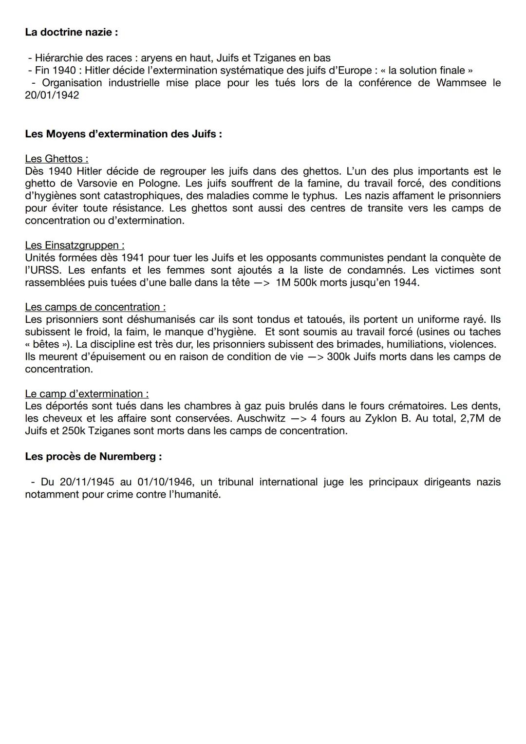 # Histoire: La Seconde Guerre Mondiale

Définitions :

Guerre Éclair: guerre offensive courte menée par des blindés et l'aviation
Wehrmacht: