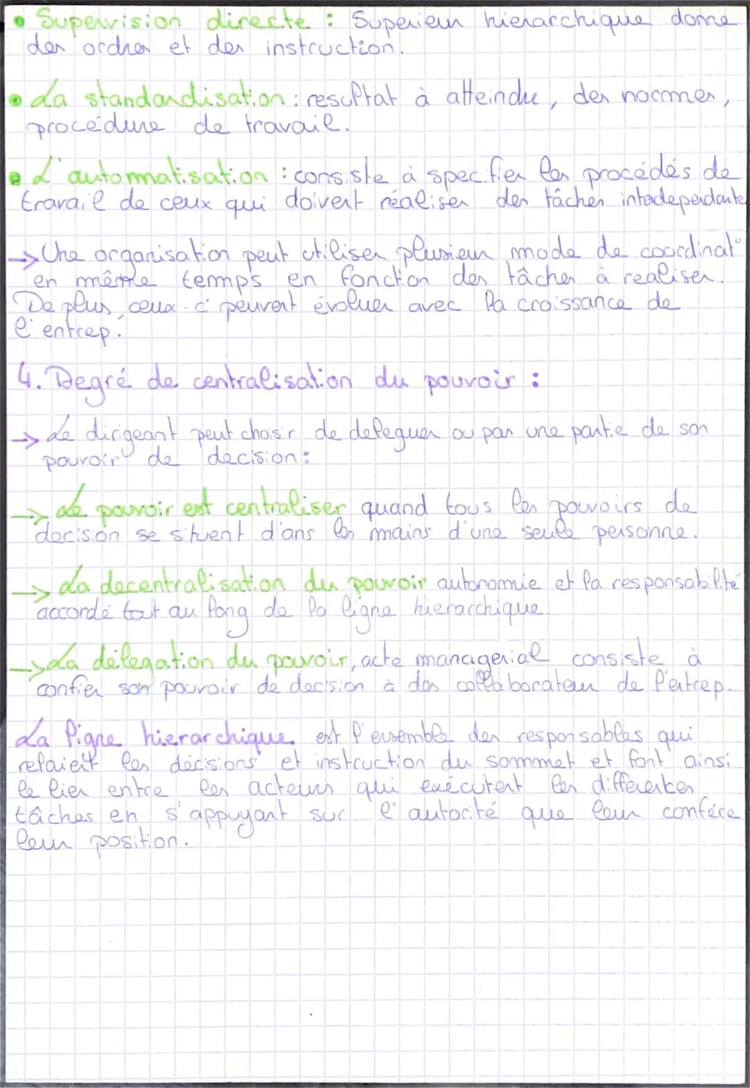 MSGN
Comment assurer un fonctionnement
cohérent des organisations ?
4. Organisation du travail rigide :
•
Le taylorisime: organisation scien