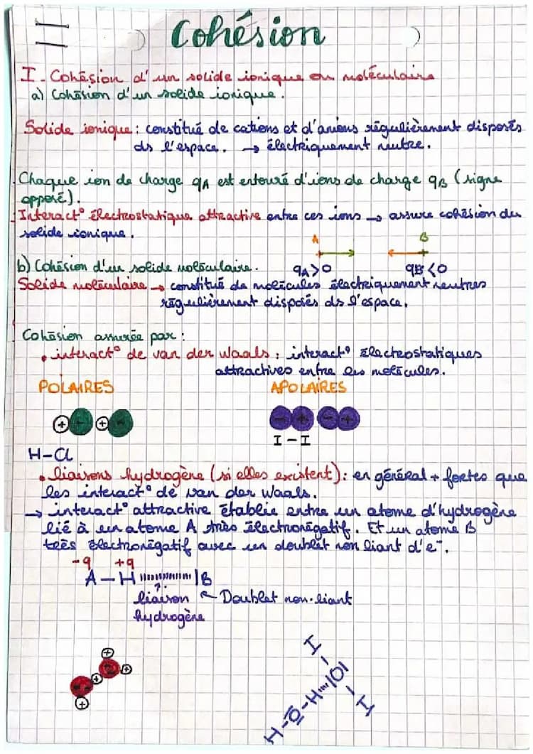 Know Cohésion de la matière  thumbnail