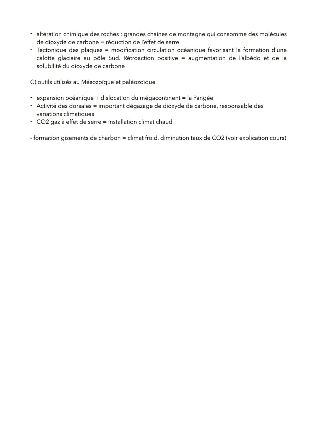 Expliquer les variations climatiques au cours des ères géologiques les
méthodes qui ont permis aux géologues de les décrire
I/ Variations cl