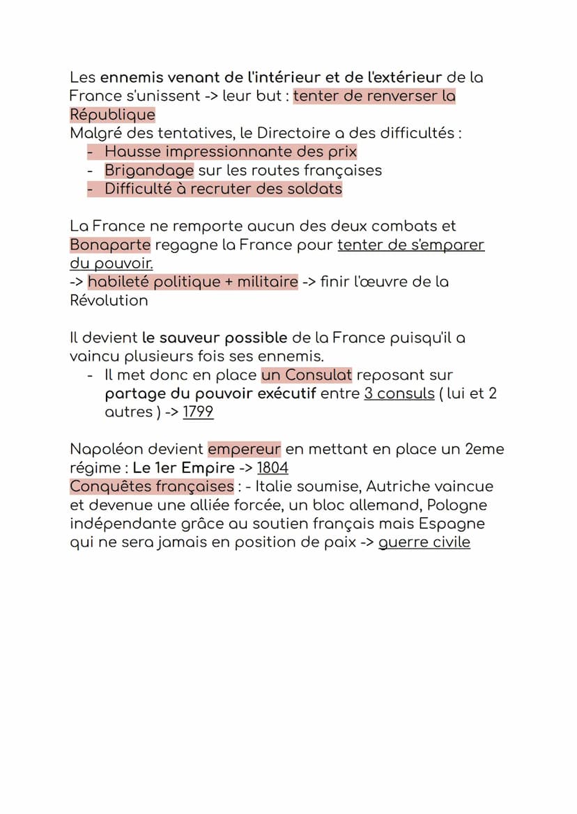 La Révolution Française et l'Empire : vers
la conception moderne de la nation
Fin du XVIII siècle -> bouleversements au Royaume de
France
Su