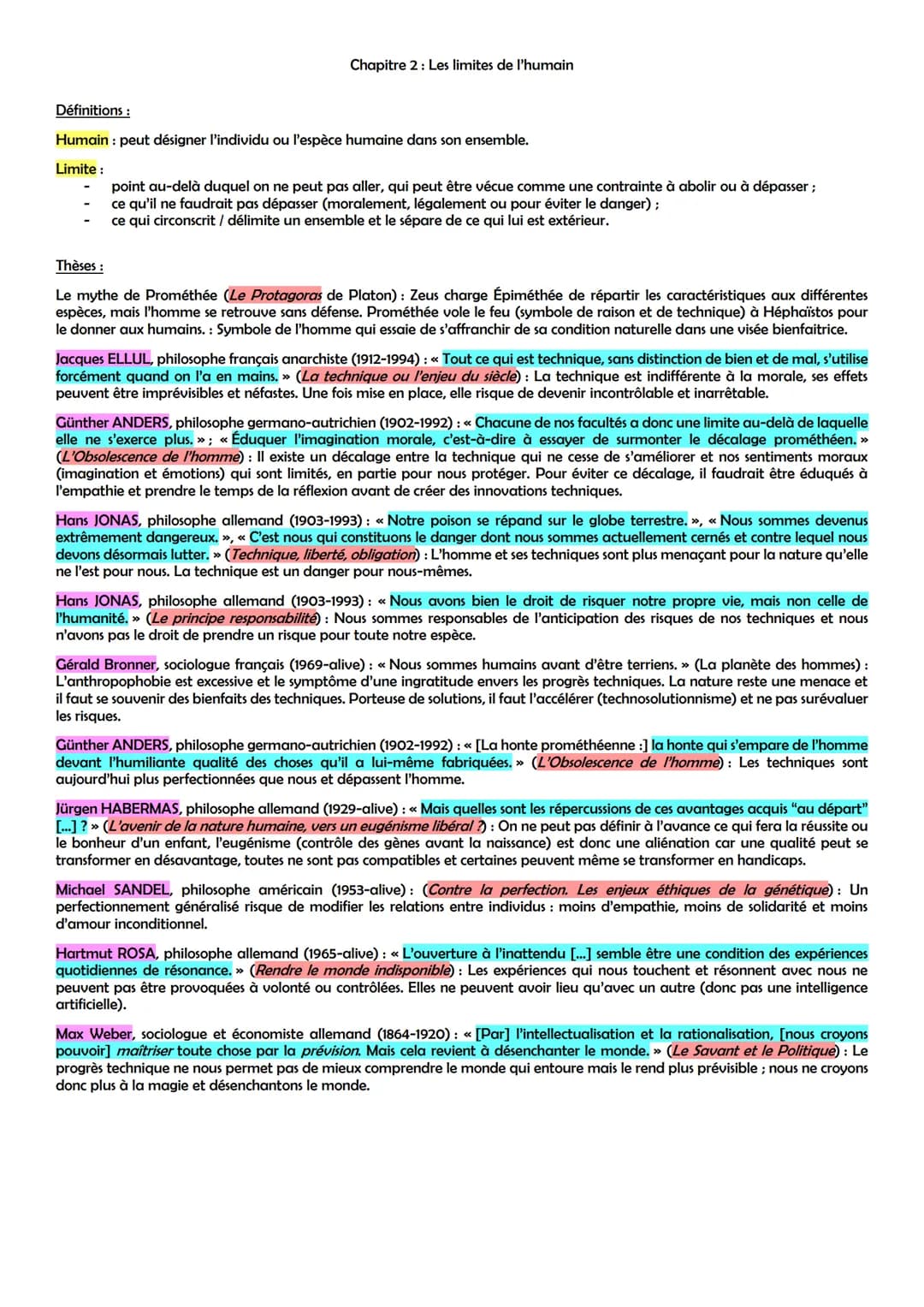 THÈME 2: L'HUMANITÉ EN QUESTION
Chapitre 1: Histoire et violence
Définitions :
Violence : usage abusif de la force, fait de porter volontair