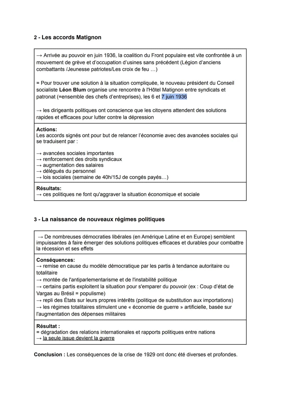 THÈME 1: FRAGILITÉS DES DÉMOCRATIES, TOTALITARISMES ET SECONDE
GUERRE MONDIALE (1929-1945)
CHAPITRE 1: L'impact de la crise de 1929: déséqui