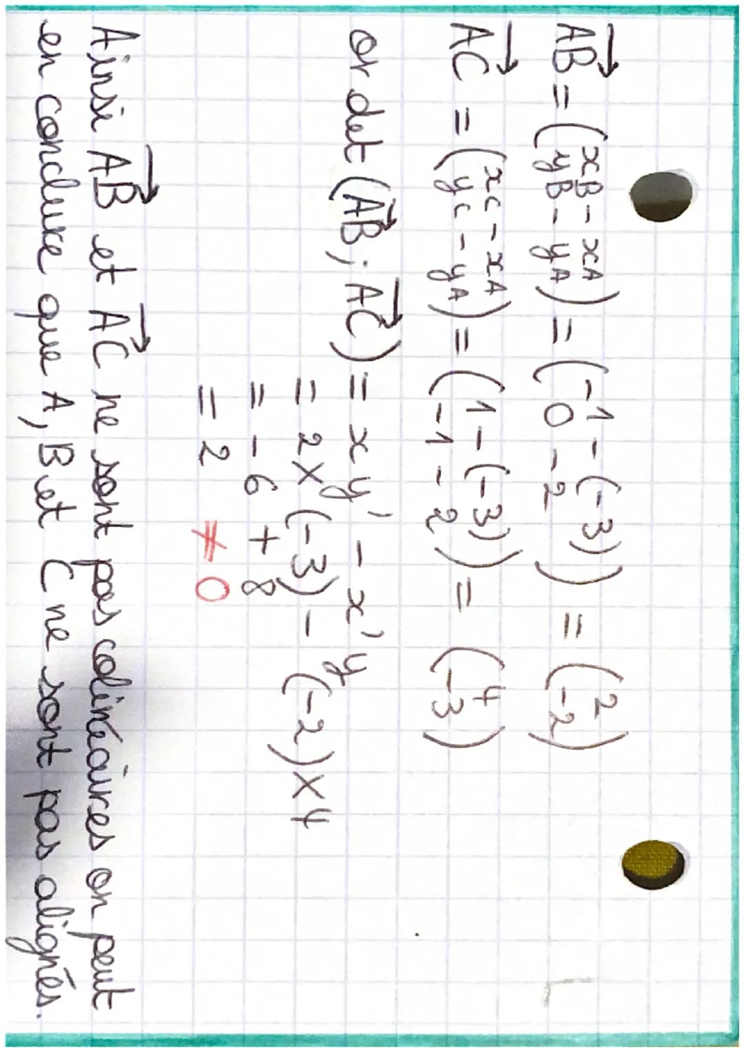 MATHS
Les secteurs
Vecteur du plan: noté te par ex, c'est l'objet
i
ex
A
AB
mathématique qui correspond à une
translation du plan caractéris