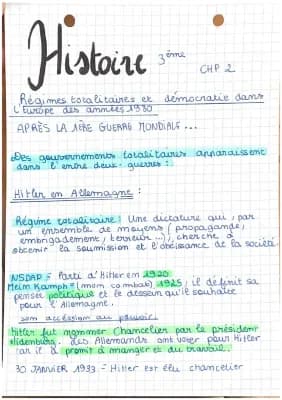 Know Régimes totalitaires et démocratie dans l’Europe des années 1930 thumbnail