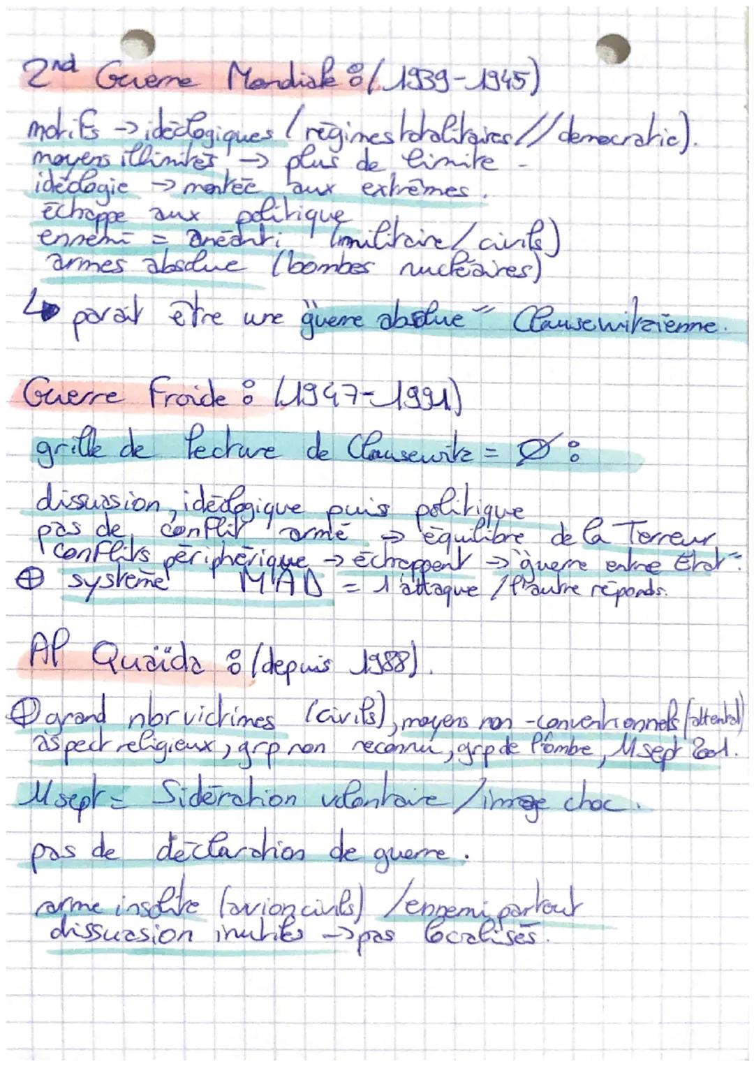 Theme 18 Guerre/paix
Axe 1
Intro:
Depuis 1991 guerre →→
de en nbox er meurtrières
pourtant dyr autant de conflits
Sentiment "retour de la qu