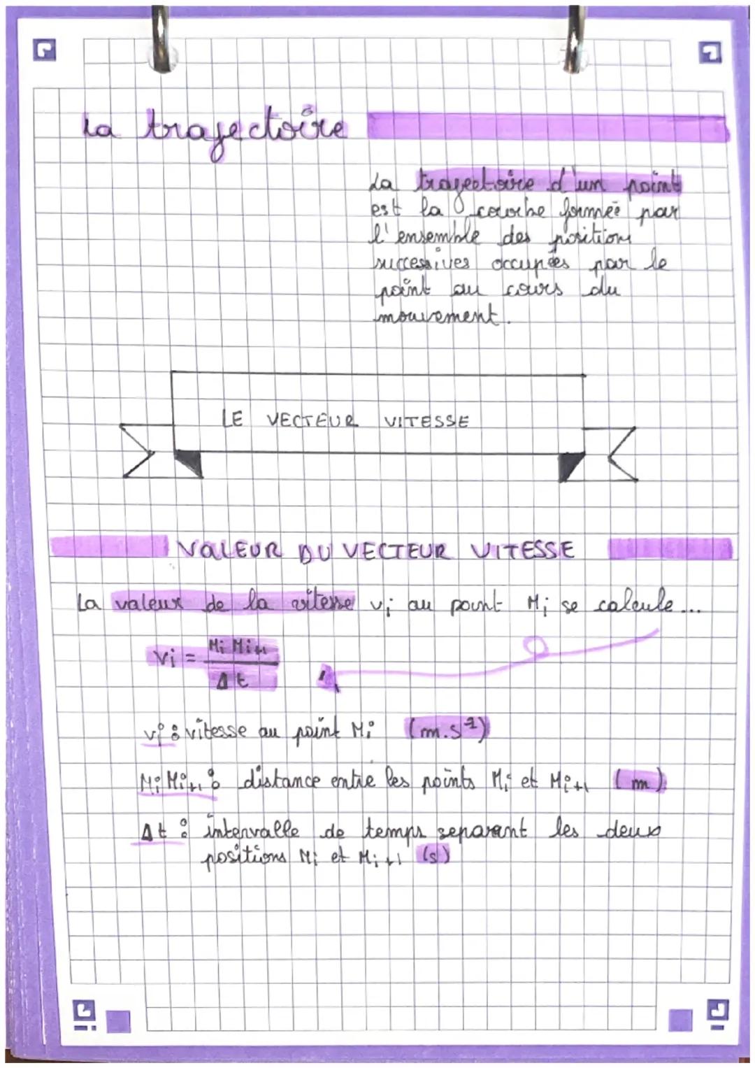 # CHAPITRE

# 5

MOUVEMENT D'UN SYSTÈME

Le système

de système est l'objet dent on
étudie le mouvement Pour simplifier
l'étude, on modélise