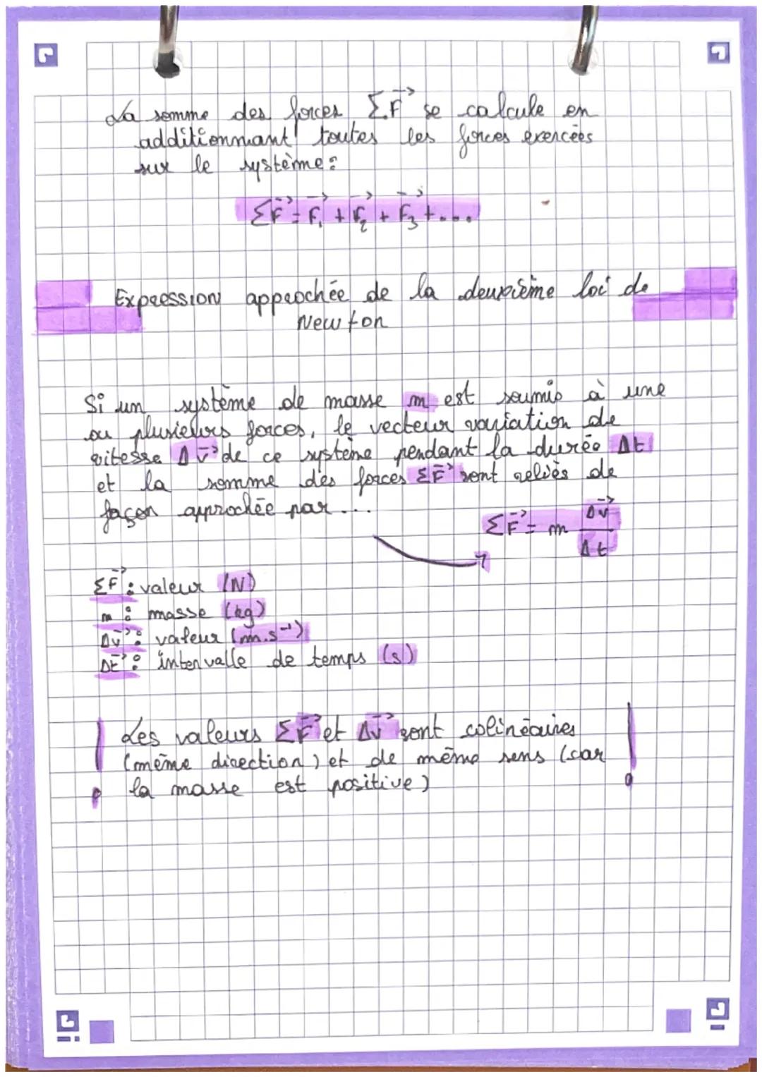 # CHAPITRE

# 5

MOUVEMENT D'UN SYSTÈME

Le système

de système est l'objet dent on
étudie le mouvement Pour simplifier
l'étude, on modélise