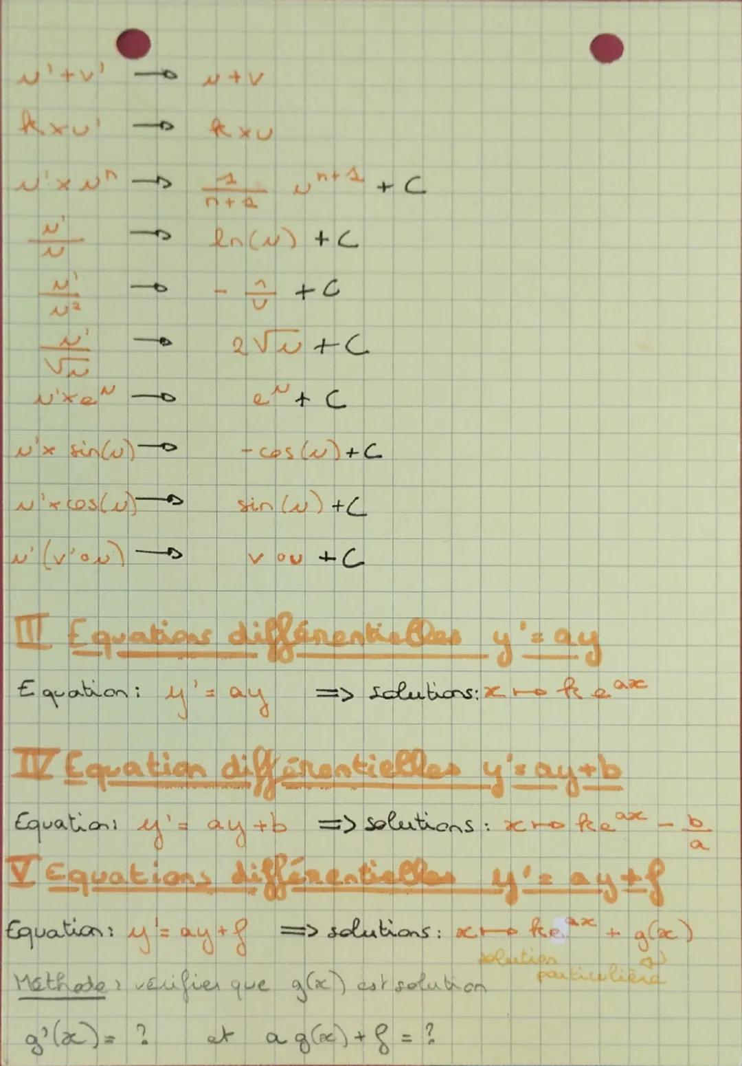 # Maths

Primitives - Equations différentielles

I-Primitives - aqu diff_y=8

équation différentielle. inconnue notée y est ine! fordion
→ i
