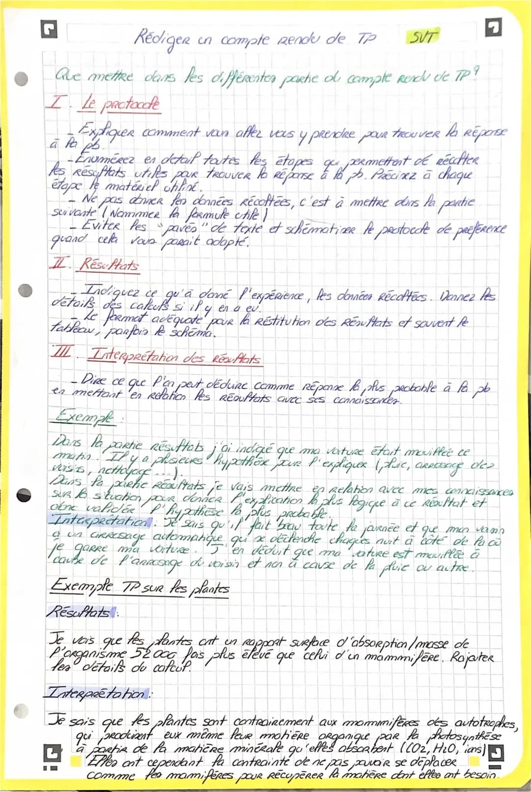 Comment Faire un Exemple de Rapport de TP: Physique, Chimie, Biologie et Plus!