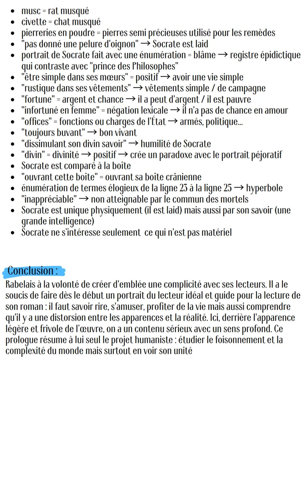 Introduction:
Présentation du texte :
Au début du XVIe siècle, un nouveau littéraire et culturel apparait en France :
l'humanisme. Le prolog
