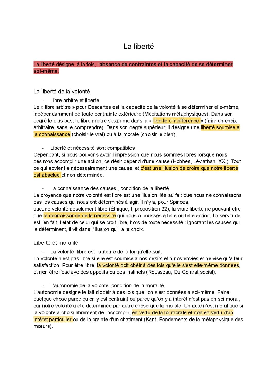 Le Libre Arbitre et l'Autonomie de la Volonté : Descartes et Rousseau pour les Enfants